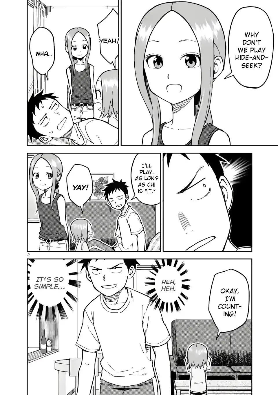 Karakai Jouzu no (Moto) Takagi-san Chapter 147 2